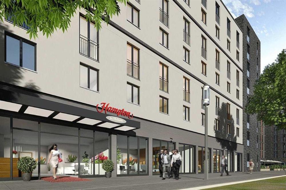 Hampton By Hilton Frankfurt City Centre Fráncfort del Meno Exterior foto